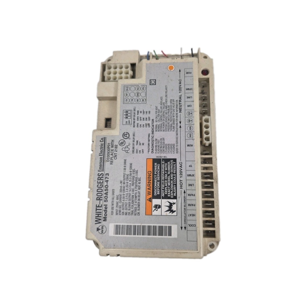 50A50-473 WHITE-RODGERS CLEAN Furnace Control Board